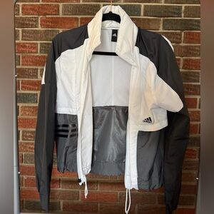 Adidas Women’s Black and White Jacket